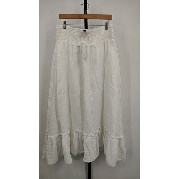 Quince Ivory Maxi Skirt NWOT - Picture 2 of 3